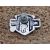 Harley-Davidson Motorcycles Logo Czarno Srebrne Znaczek Metalowy Wpinka Blacha Pin