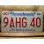 Massachusetts The Spirit Of America Tablica Rejestracyjna USA 9AHG 40