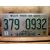 New Hampshire Tablica Rejestracyjna USA 379 0932