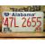 Alabama Tablica Rejestracyjna USA Szyld Rejestracja 47L 2655
