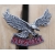 Znaczek Suzuki Czerwony Orzeł Duży Eagle Badge
