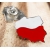 Polska Flaga Granice Znaczek Blacha Wpinka Pin