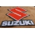 Suzuki Motocykl Logo Duża Naszywka