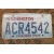 Washington Tablica Rejestracyjna USA Szyld Rejestracja ACR4542