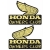 Honda Naklejka Owners Club Skrzydło