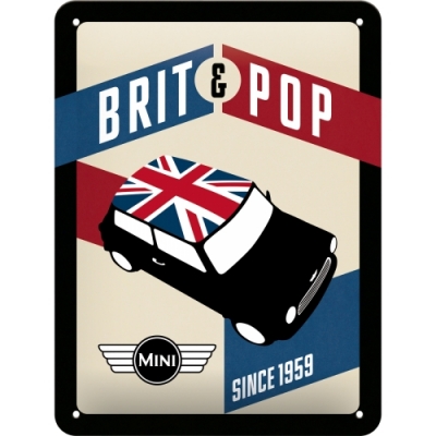 Mini Moris Since 1959 Brit i Pop Retro 15x20 Tablica - Szyld