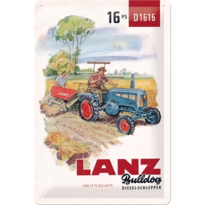 Lanz Buldog Traktor szyld tablica 20x30