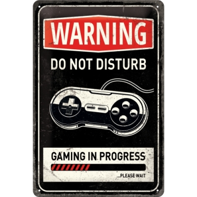 Gaming in Progress Konsola szyld tablica 20x30