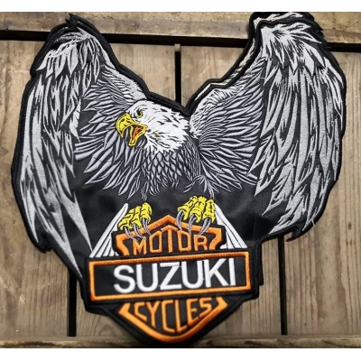 Orzeł Suzuki -Nowy - duża naszywka na plecy