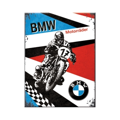 BMW Motocykl Logo Retro Magnes na Lodówkę