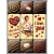I Love Chocolate Pin Up USA Magnesy Czekolada