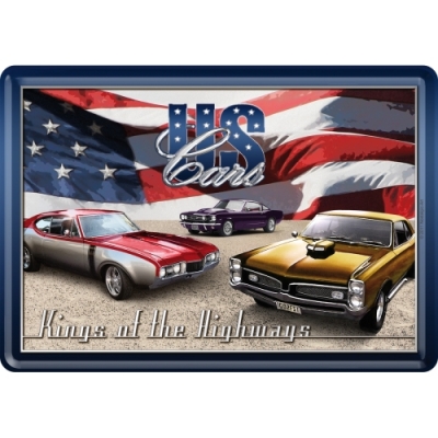 American Car USA Route 66  tablica pocztówka