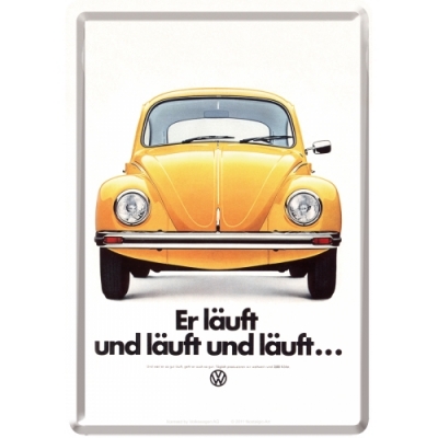 Garbus VW Volkswagen Bulik  tablica pocztówka