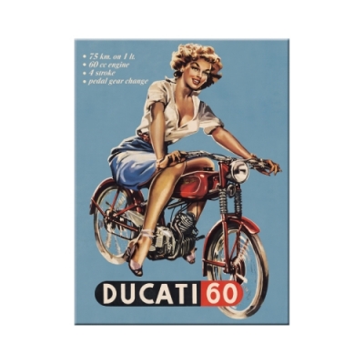 Magnes na lodówkę Ducati Pin Up Girl