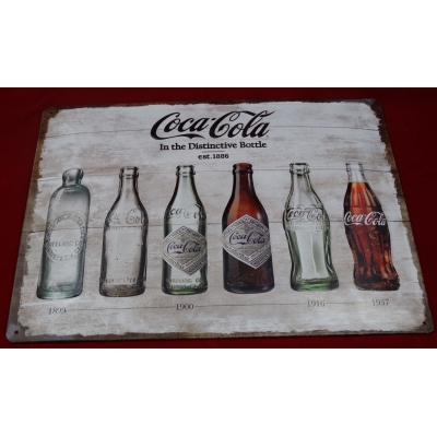 Szyld tablica Coca Cola - butelki 30x40cm Retro Reklama