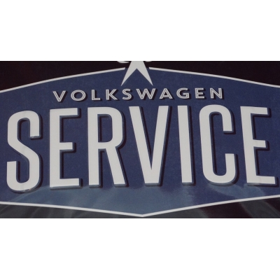 Tablica - szyld - Bulik VW - Ogór Service 15x20cm