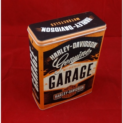 Duża puszka Harley Davidson  Skull Motor Oil