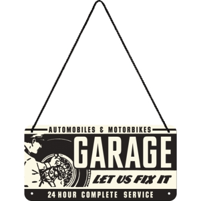 Garage zawieszka - tablica szyld