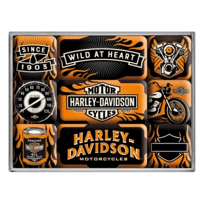 Harley Davidson WLA Old  Magnesy