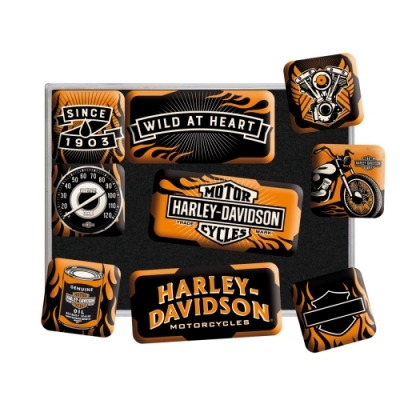 Harley Davidson WLA Old  Magnesy