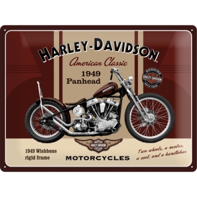 Szyld tablica Harley Davidson Panhead 1949 30x40cm