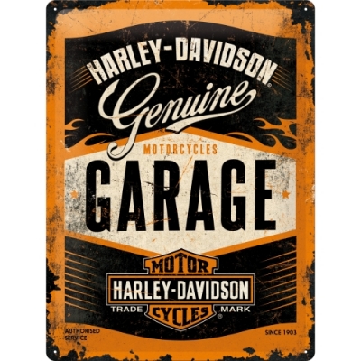 Szyld tablica Harley Davidson Garage WLA 30x40cm