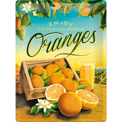 Pomarańcze Oranges Bar Tablica Szyld 30x40