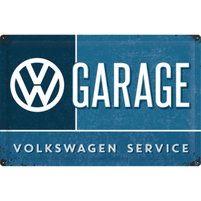 VW Garage Garbus Bulik 40x60 Wielki Szyld Tablica