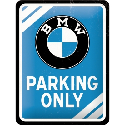 Tablica szyld  BMW Parking Only-oryginał 15x20