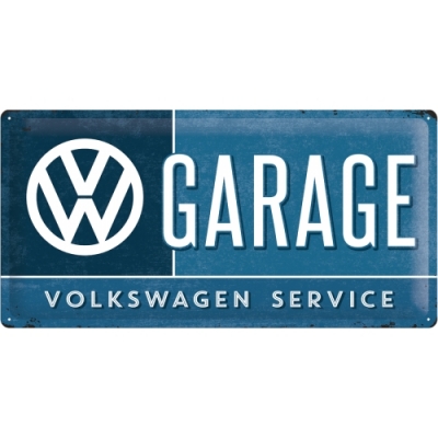 VW Garage Garbus Bulik Tablica 25x50cm szyld