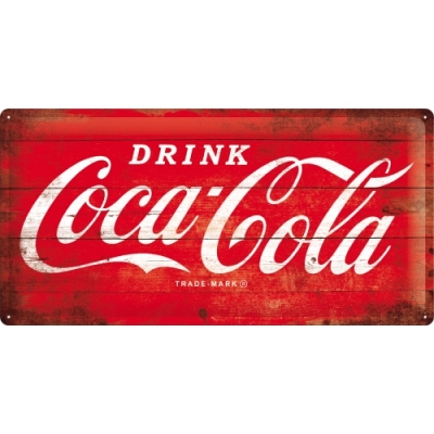 Duża tablica Coca Cola Retro 25x50cm szyld