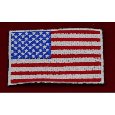 Flaga Amerykańska USA Naszywka Haftowana Patch Stripe