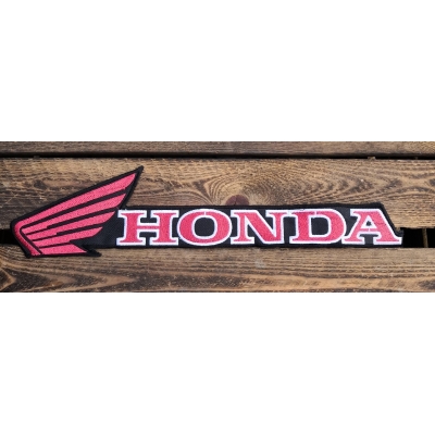 Napis Honda Logo Duża Naszywka na plecy