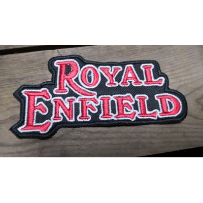 Royal Enfield Emblemat Motocykl logo naszywka patch Angielski