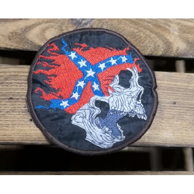 Czaszka Czacha Konfederatka naszywka patch badge