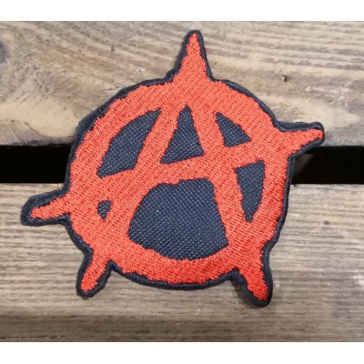 Anarchia SOA Czerwona naszywka patch badge