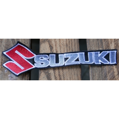 Suzuki napis podłużny  naszywka