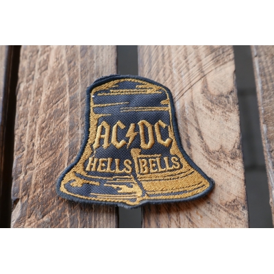 AC DC Hells Bells naszywka wyszywana