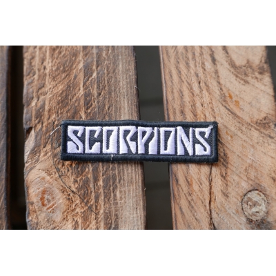 Scorpions Naszywka Haftowana Napis