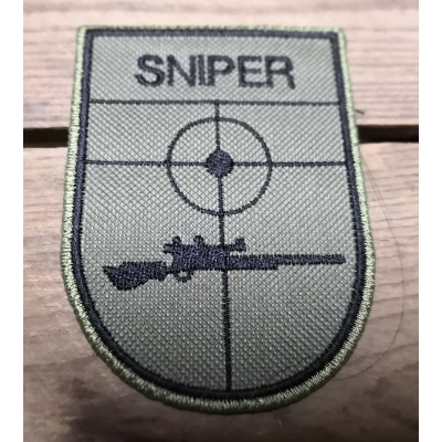 Sniper Naszywka zielona Patch Badge Military U.S. Army USA