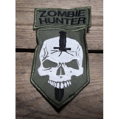 Zombie Hunter Naszywka Patch Badge Military U.S. Army