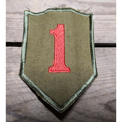 Pierwsza Dywizja Kawalerii USA  Jedynka Wojskowa  Naszywka Patch Badge 1st Cavalry Divison  Military U.S. Army