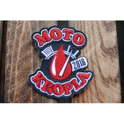 MotoKropla 2016 naszywka zlotowa