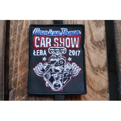 American Dream Car Show Łeba 2017 naszywka zlotowa