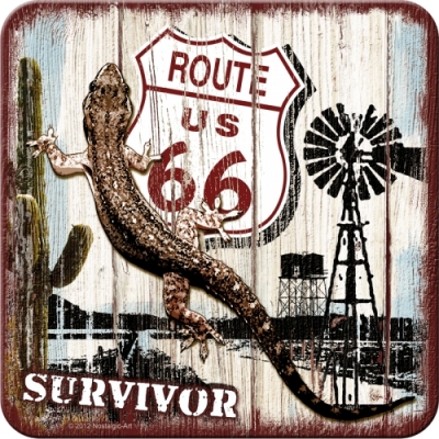 Route 66 USA Jaszczurka Podstawka, Podkładka pod kubek