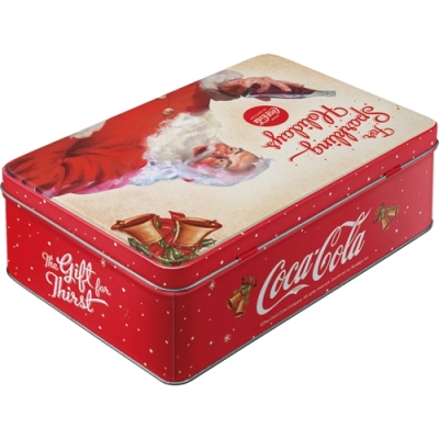 Coca Cola Mikołaj Święta Prezent Puszka metalowa