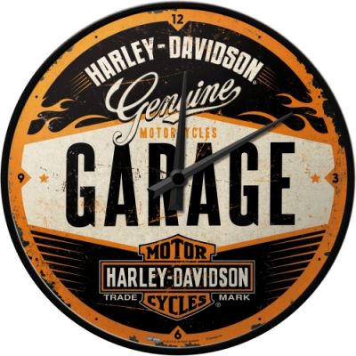 Harley Davidson Garage WLA Zegar Ścienny